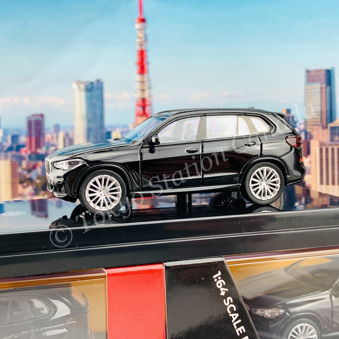 PARA64 1/64 BMW X5 G05 Black LHD PA-55183