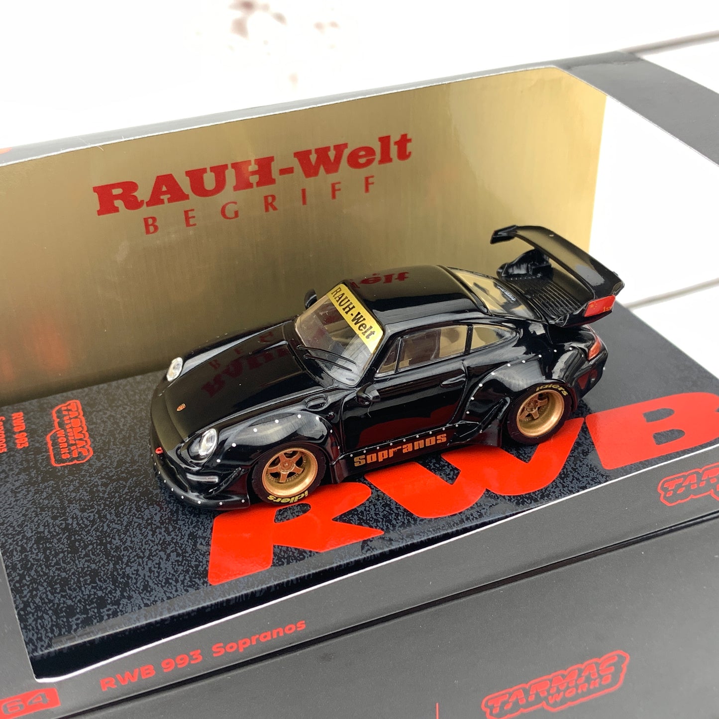 Tarmac Works 1/64 Hobby Collection RWB 993 Sopranos - China Special Edition T64-017-SO2