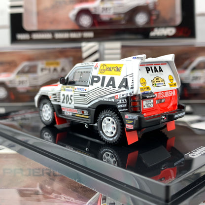 INNO64 1/64 MITSUBISHI PAJERO EVOLUTION #205 "PIAA"  Paris - Dakar 1998  IN64-EVOP-PIAA98