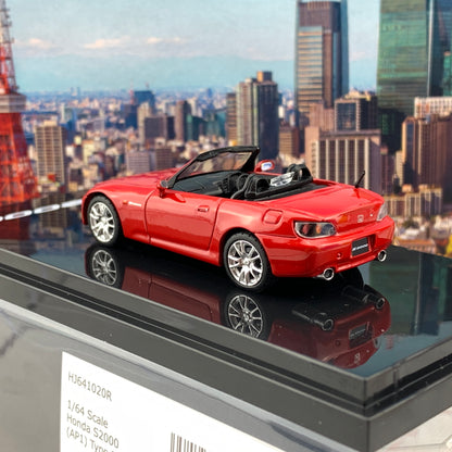 HOBBY JAPAN 1/64 Honda S2000 AP1 Type 200 New Formula Red HJ641020R