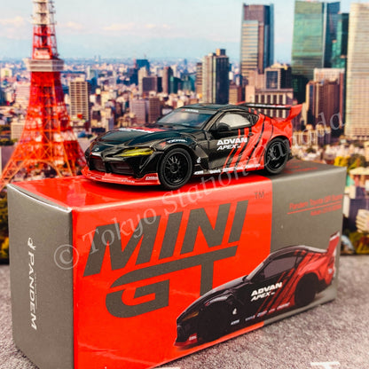 MINI GT 1/64 Pandem Toyota GR Supra V1.0 ADVAN  SEMA 2019 LHD MGT00207-L