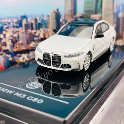 PARA64 1/64 BMW M3 G80 Frozen Brilliant White LHD PA-55202