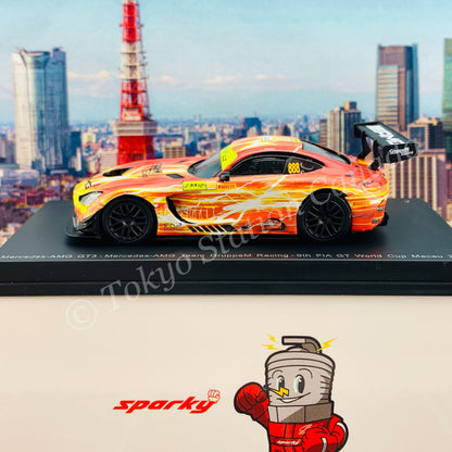 Sparky 1/64 MERCEDES-AMG GT3 NO.888 MERCEDES-AMG TEAM GRUPPEM RACING 9TH FIA GT WORLD CUP MACAU 2019 MARO ENGEL Y169