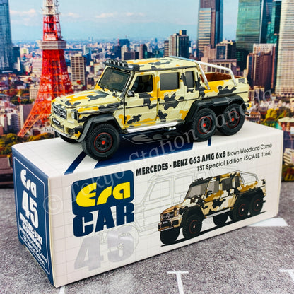 ERA CAR 45 1/64 Mercedes-Benz G63 AMG 6x6 Brown Woodland Camo (1st Special Edition) MB206X6RF45