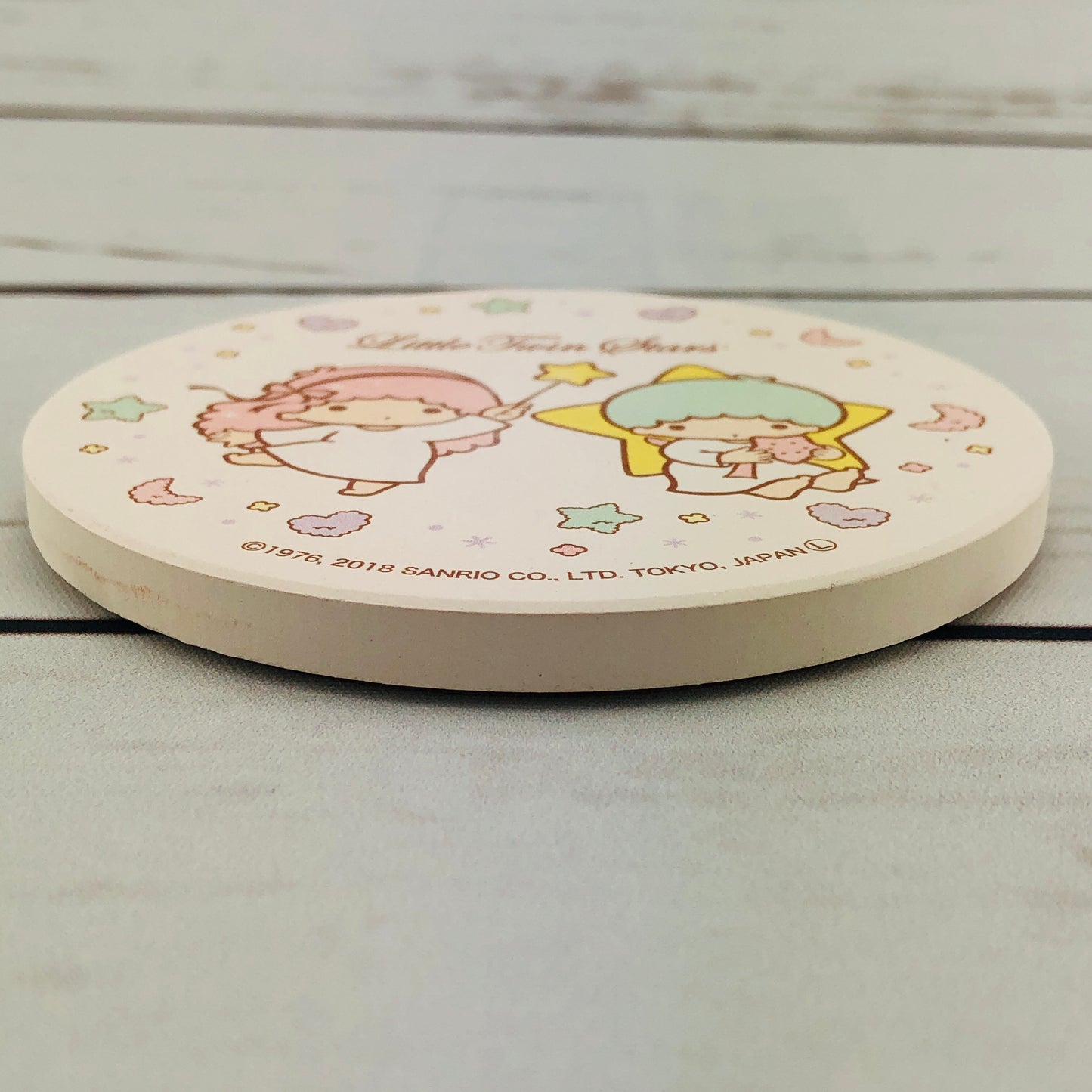 Little Twin Stars Ceramic Coaster by Kanseho 493502