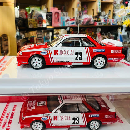 INNO64 1/64 NISSAN SKYLINE GTS-R (R31) #23 "RICOH" JTCC 1988 IN64-R31-RI23