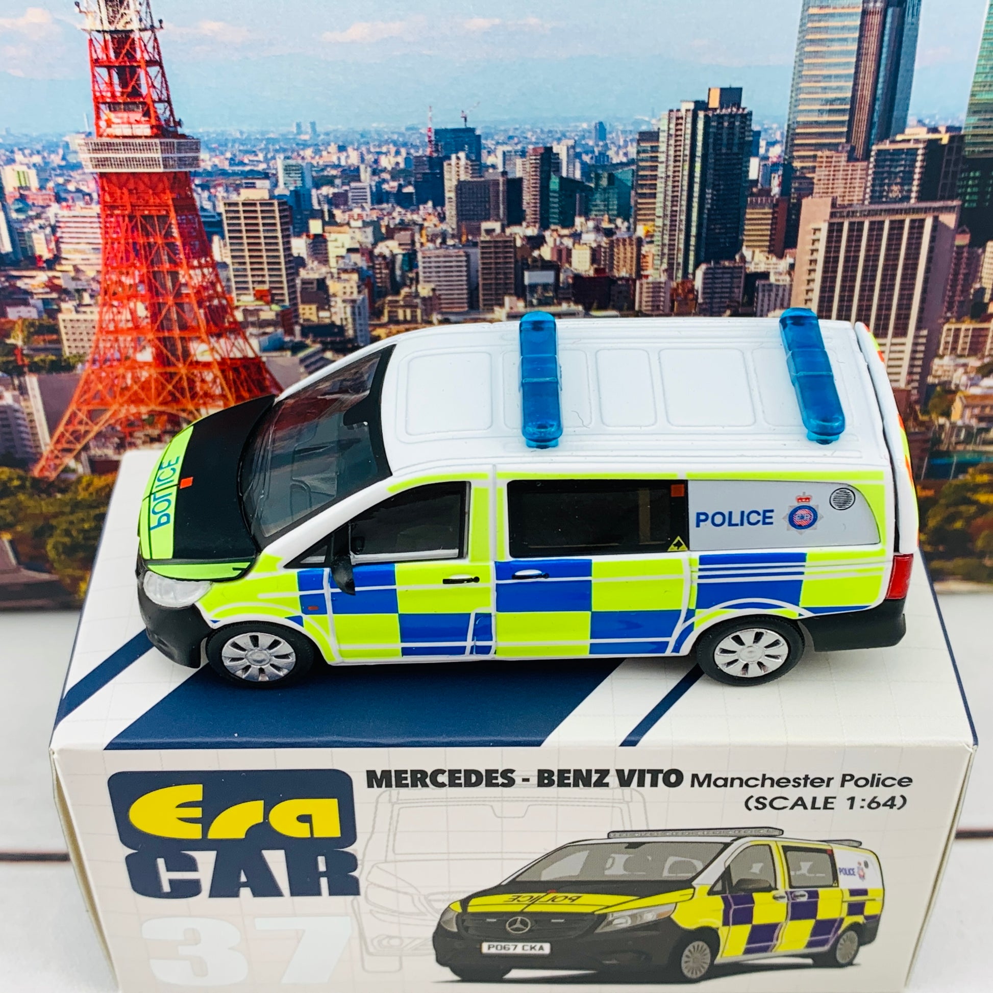 ERA CAR 37 1/64 Mercedes-Benz Vito - Manchester Police MB20VITRN37