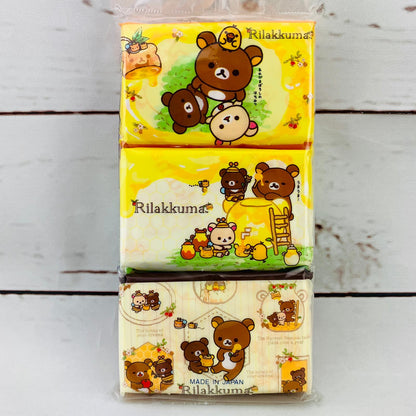 Hayashi Rilakkuma Pocket Size Tissue x 6 Packs