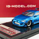 Ignition Model 1/64 Pandem Toyota 86 V3 Blue Metallic 1403