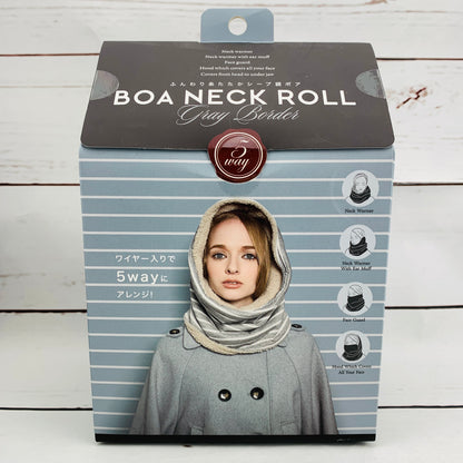 BOA 5 Way Neck Roll - Gray Border