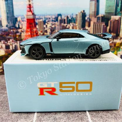 ERA CAR 1/64 SP Nissan GT-R50 By Italdesign - Production Version Pearl Blue NS21GTRSP51