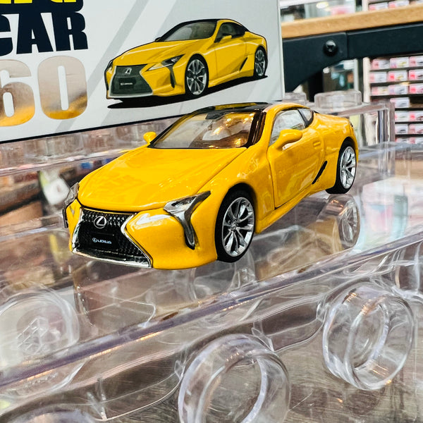 定期入れの 801-113 イエロー LC500h レクサス 1/64 Master ミニカー 