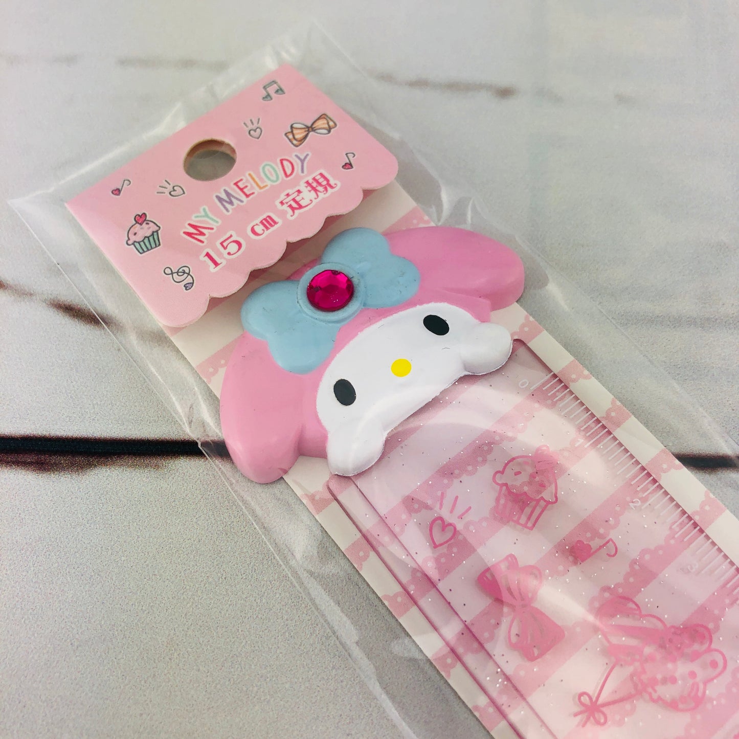 My Melody Ruler by Sanrio Original D874