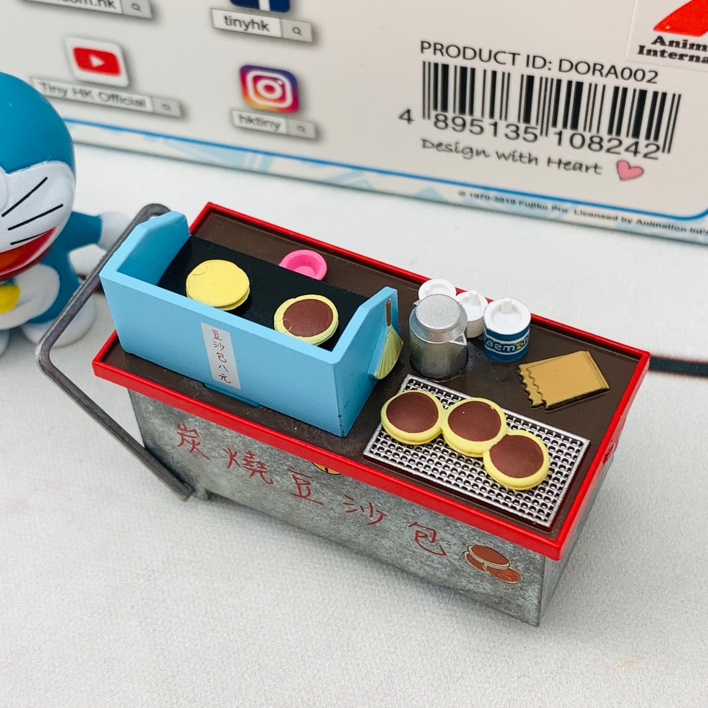 TINY x DORAEMON Dorayaki Cart 叮噹豆沙包檔 DORA002