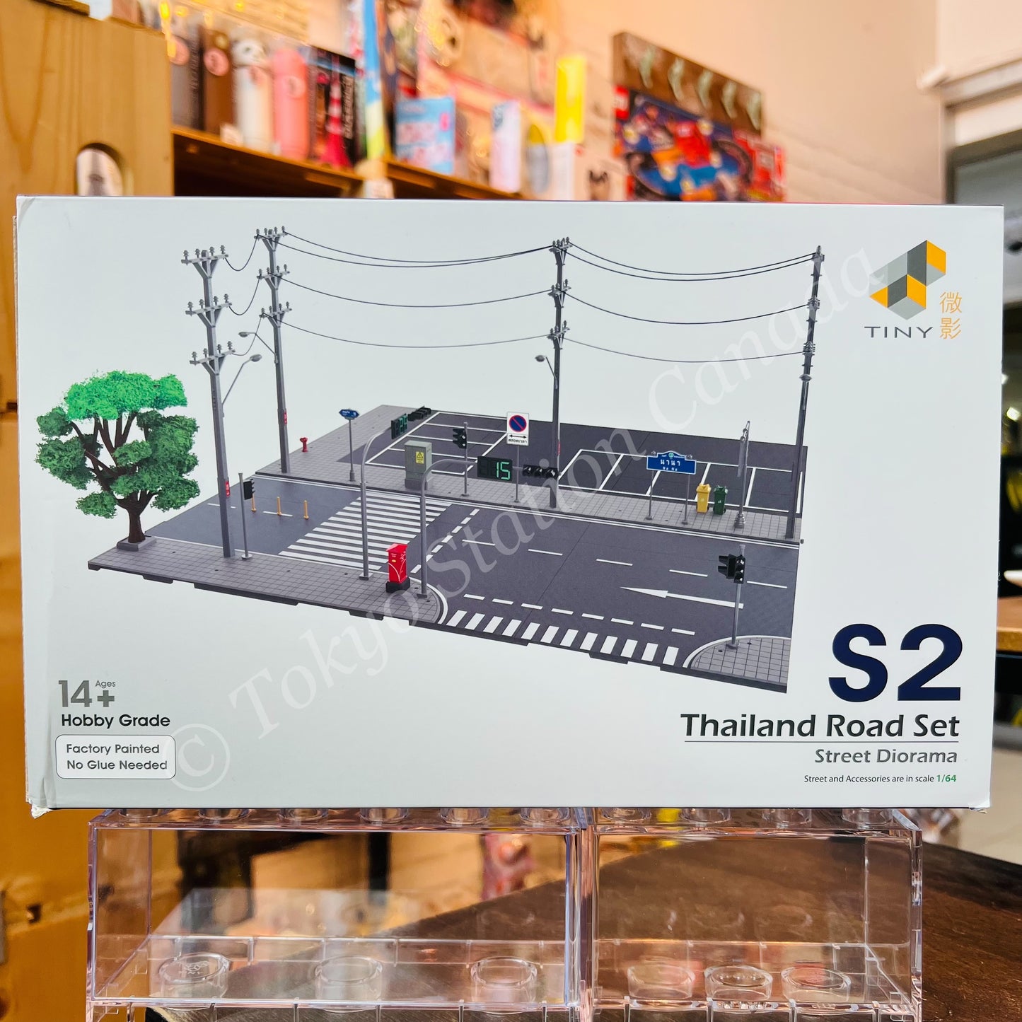 TINY 微影 Thailand Road Set S2 Street Diorama ATSTH64002
