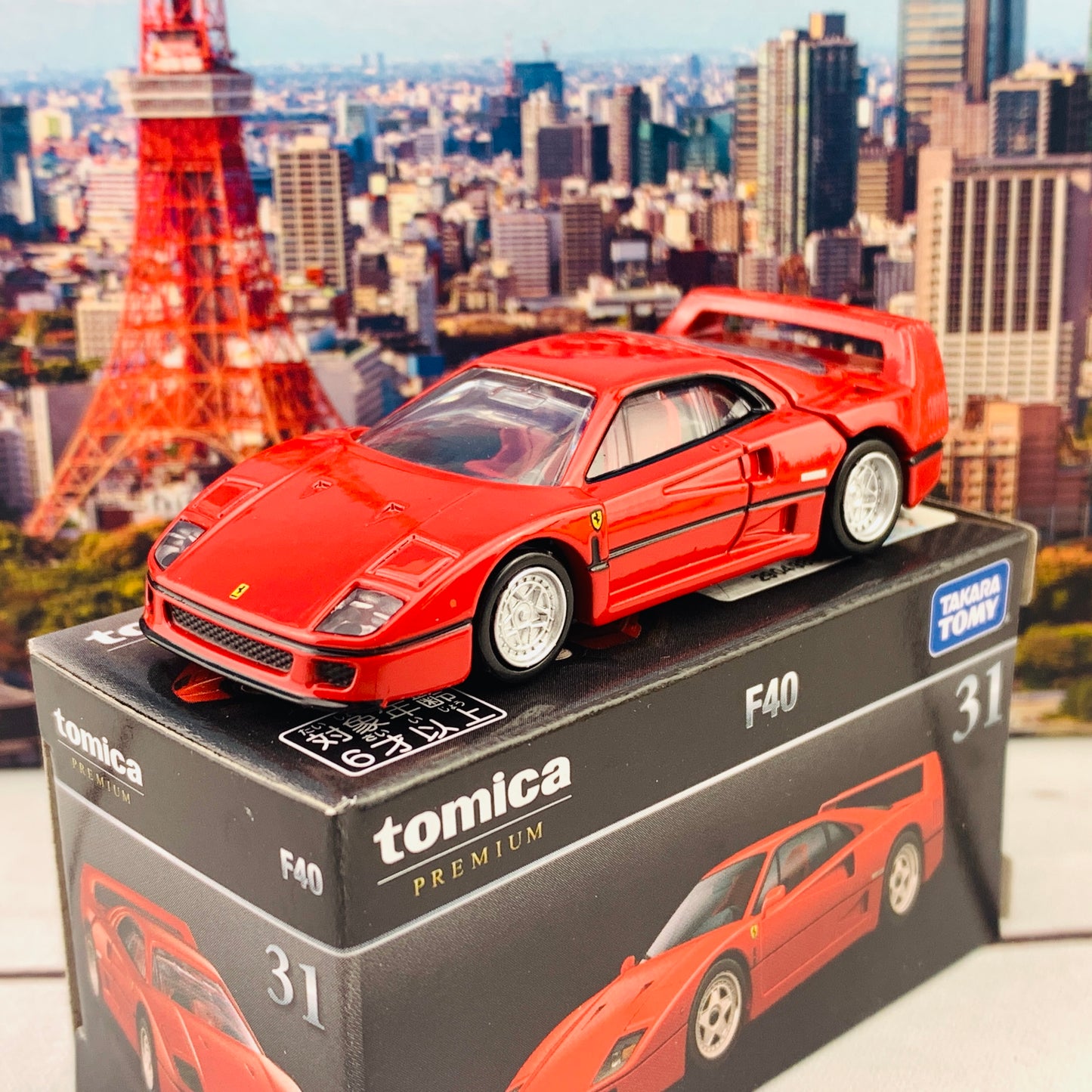Tomica Premium 31 F40 RED