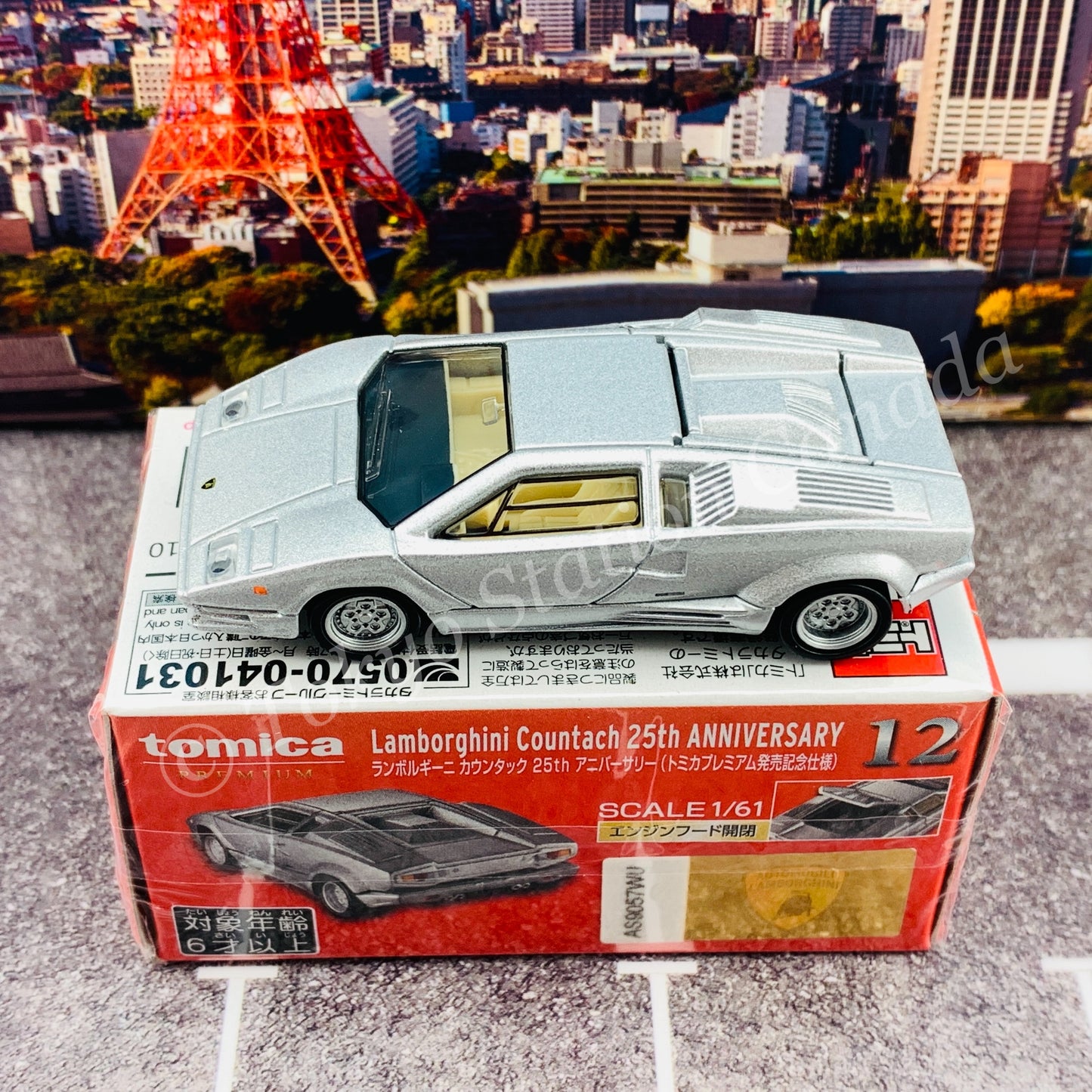 Tomica Premium 12 Lamborghini Countach 25th Anniversary (Tomica Premium Release Commemorative Specificationトミカプレミアム発売記念仕様)