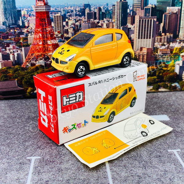 TOMICA x PON DE LION & His Sweet Friends - Honey Shippo (Subaru R1) Presented by Mister Donut