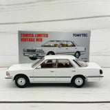 Tomica Limited Vintage 1/64 Nissan Gloria HT V20 Grandage White (1986) LV-N198a