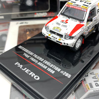 INNO64 1/64 MITSUBISHI PAJERO EVOLUTION #205 "PIAA"  Paris - Dakar 1998  IN64-EVOP-PIAA98