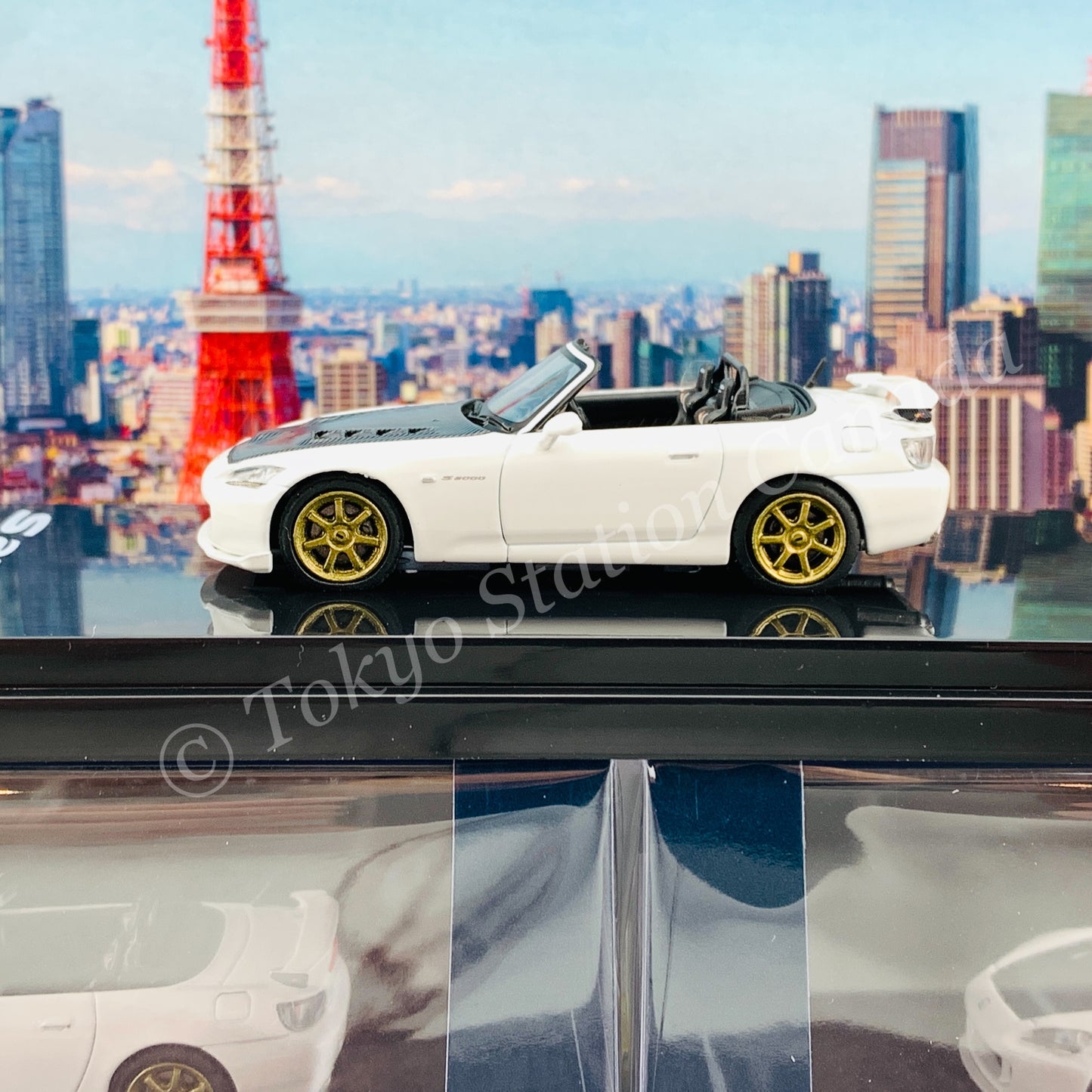 HOBBY JAPAN 1/64 Mugen S2000 White HJ641020MW