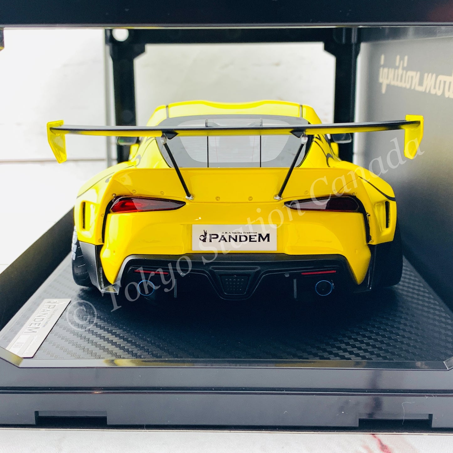 Ignition Model 1/18 PANDEM Supra (A90) Yellow IG2039