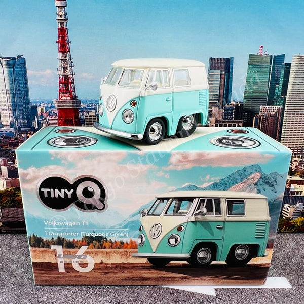 TinyQ Uno-Series 16 - Volkswagen T1 Transporter (Turquoise Green) TinyQ-16a