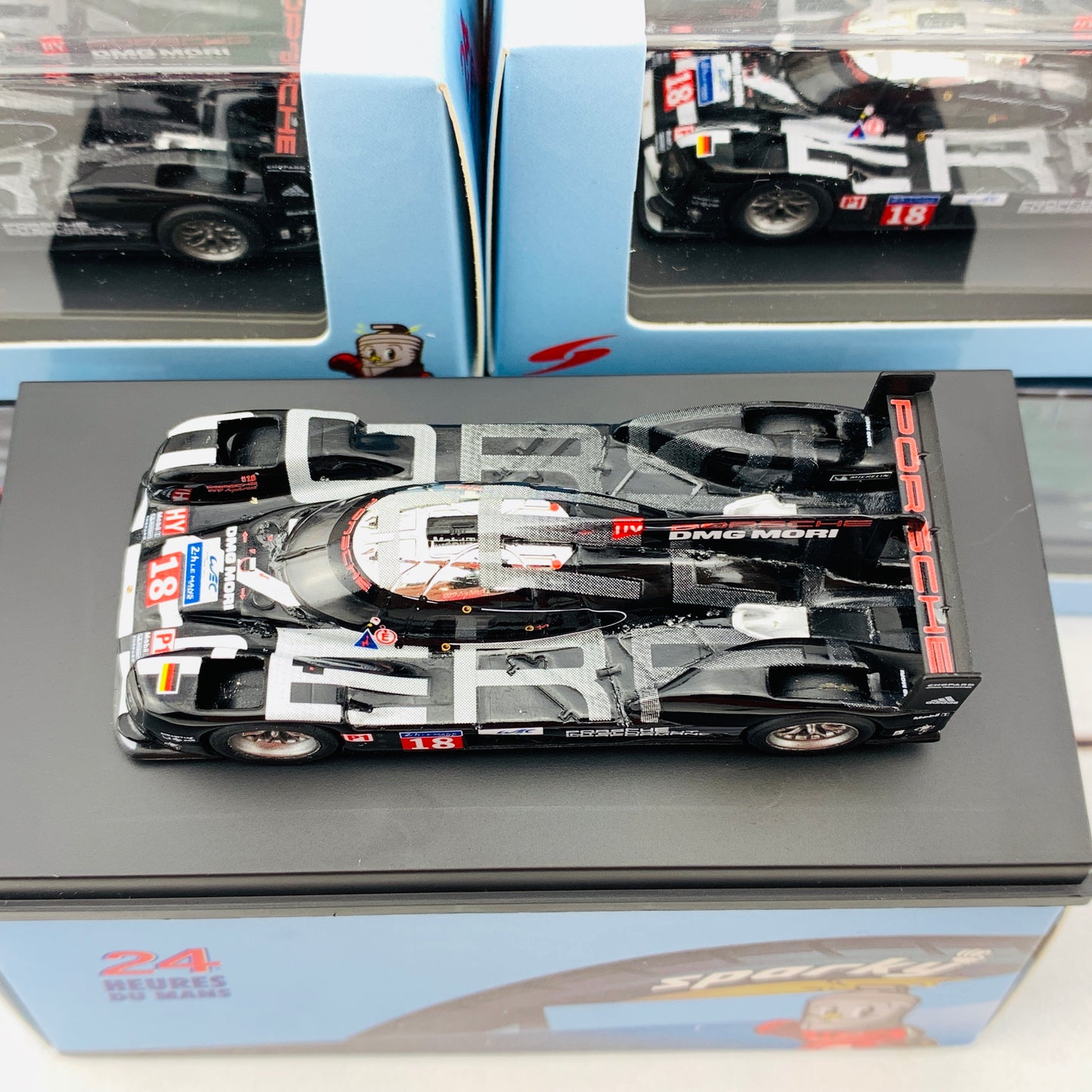 Sparky 1/64 PORSCHE 919 HYBRID N.18 5TH LMP1 LE MANS 2015 - R. DUMAS - N. JANI - M. LIEB Y096
