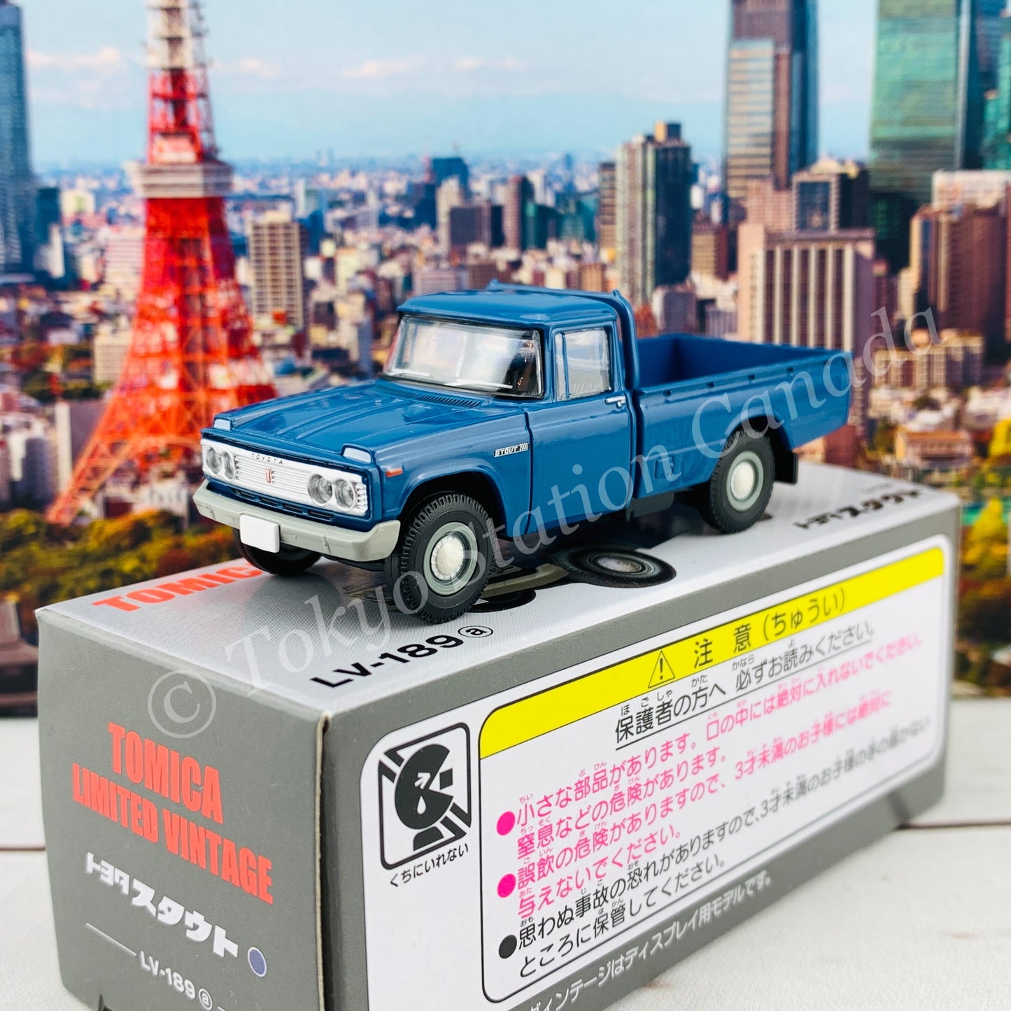Tomytec Tomica Limited Vintage 1/64 Toyota Stout Blue LV-189a