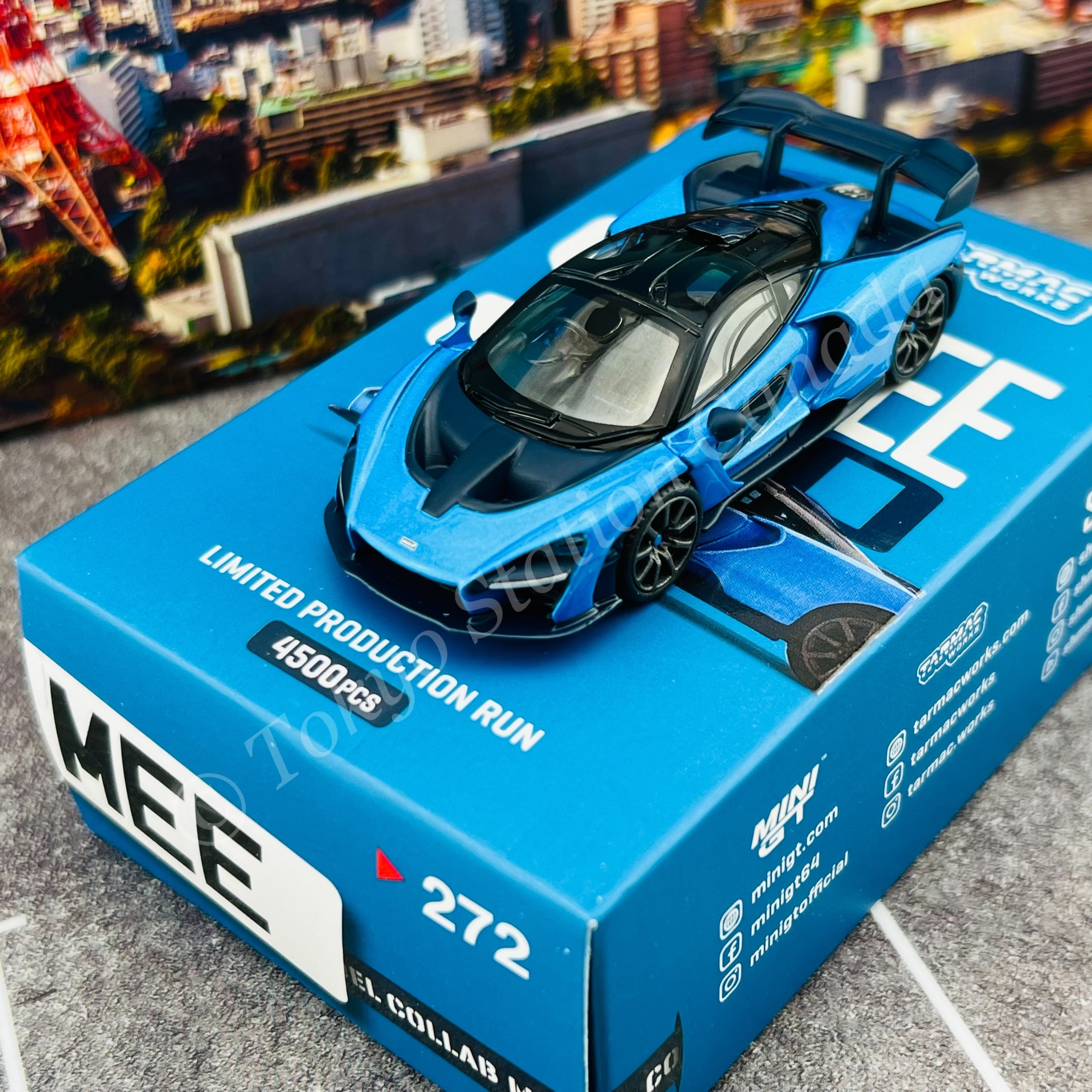 MINI GT x TARMAC WORKS Shmee 150 Collection 1/64 McLaren Senna