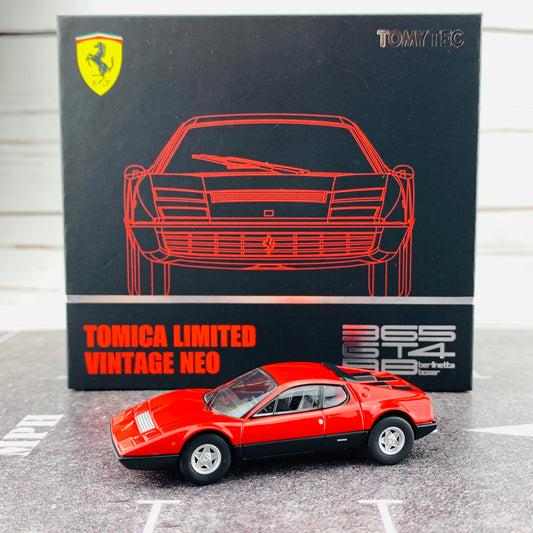 Tomytec Tomica Limited Vintage Neo 1/64 Ferrari 365 GT4 BB Berlinetta Boxer RED