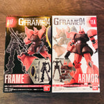 GFRAME 04 Mobile Suit Gundam 11A and 11F MS-14S Char's Gelgoog Armor and Frame Set