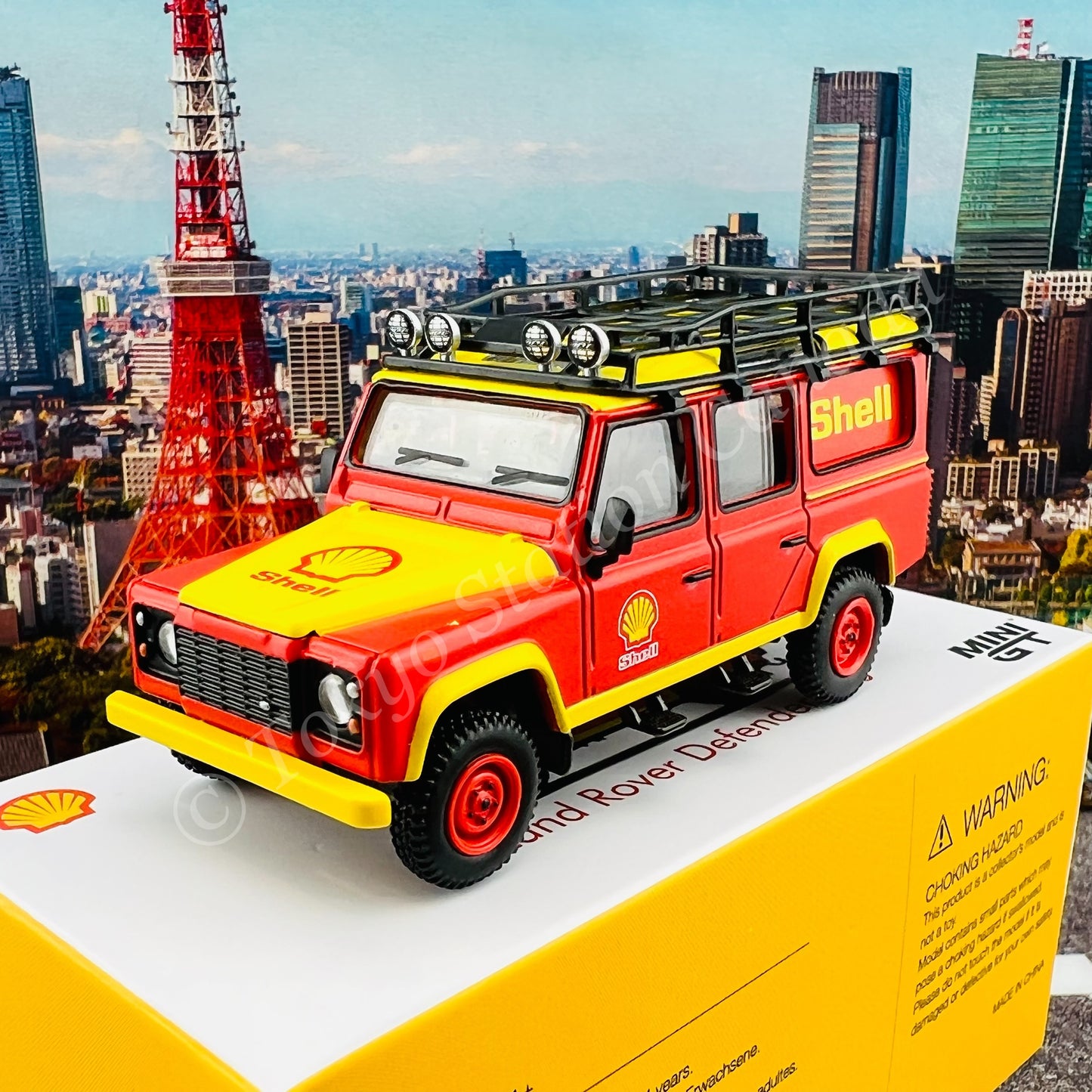 TINY 微影 x MINI GT Shell Land Rover Defender 110 MGT00264-R