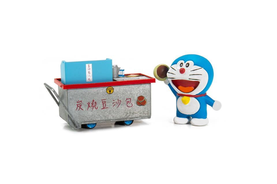 PREORDER TINY x DORAEMON Dorayaki Cart 叮噹豆沙包檔 DORA002