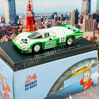 Sparky 1/64 Porsche 956 No.33 3rd 24H Le Mans 1984 D. Hobbs - P. Streiff - S. van der Merwe Y178