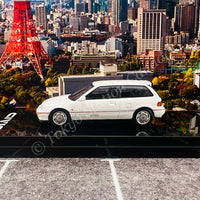 HOBBY JAPAN 1/64 Honda CIVIC (EF9) SiR Ⅱ White HJ641031AW