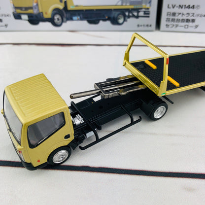 Tomica Limited Vintage Tomytec Nissan Atlas (F24) Hanamidai Safety Loader Gold 1/64 LV-N144c