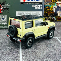 BM CREATIONS 1/64 Suzuki Jimny (JB74) Chiffon Ivory w/ Black Top with New Parts LHD 64B0272