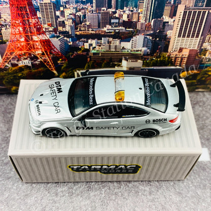TARMAC WORKS 1/64 GLOBAL64 Mercedes-Benz C63 AMG Coupé Black Series DTM Safety Car T64G-009-SC