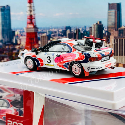 POPRACE 1/64 Toyota Celica GT-Four ST185 Safari Rally 1994 Winner #3 Ian Duncan/ David Williamson PR64-185-94WRC03