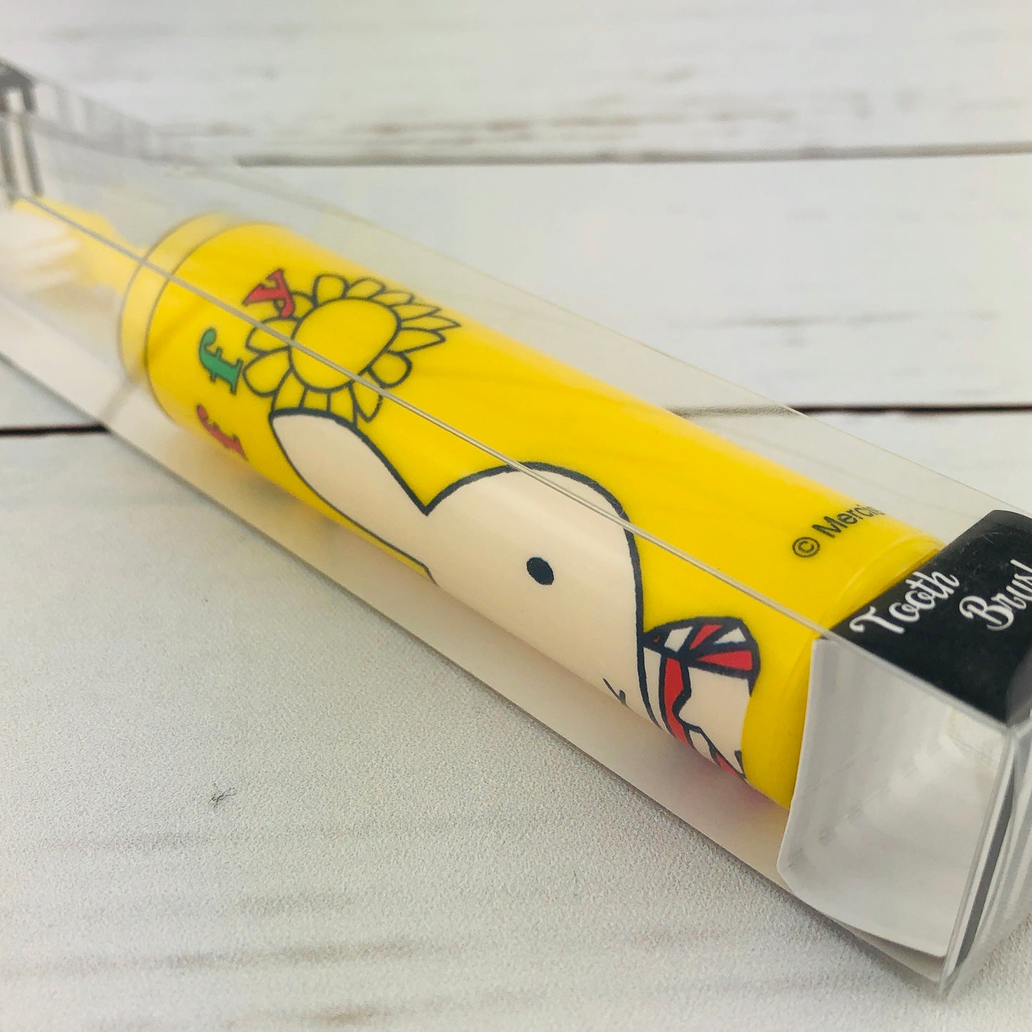 Showa x miffy Tooth Brush Set (Yellow) DBM-072 Made in Japan