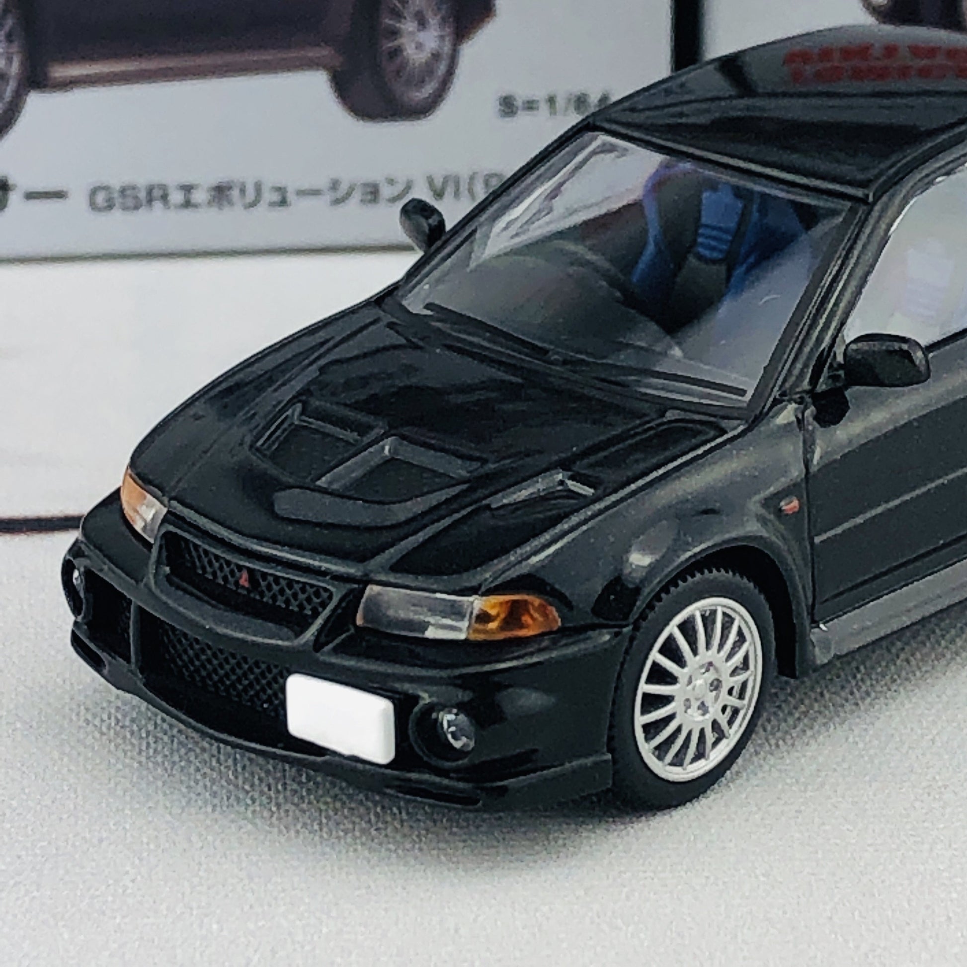 Tomica Limited Vintage Neo Mitsubishi Lancer Evolution VI GSR Black (1999) LV-N190b