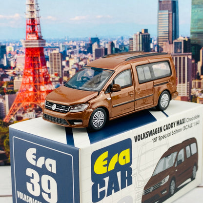ERA CAR 39 1/64 Volkswagen Caddy Maxi 1ST Special Edition Chocolate VW20CAMRF39