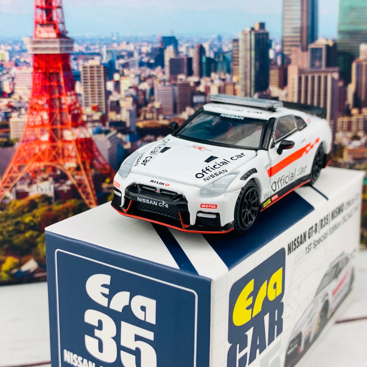 Products ERA CAR 35 1/64 Nissan GTR R35 NISMO Official Car 1ST Special Edition NS20GTRRF35