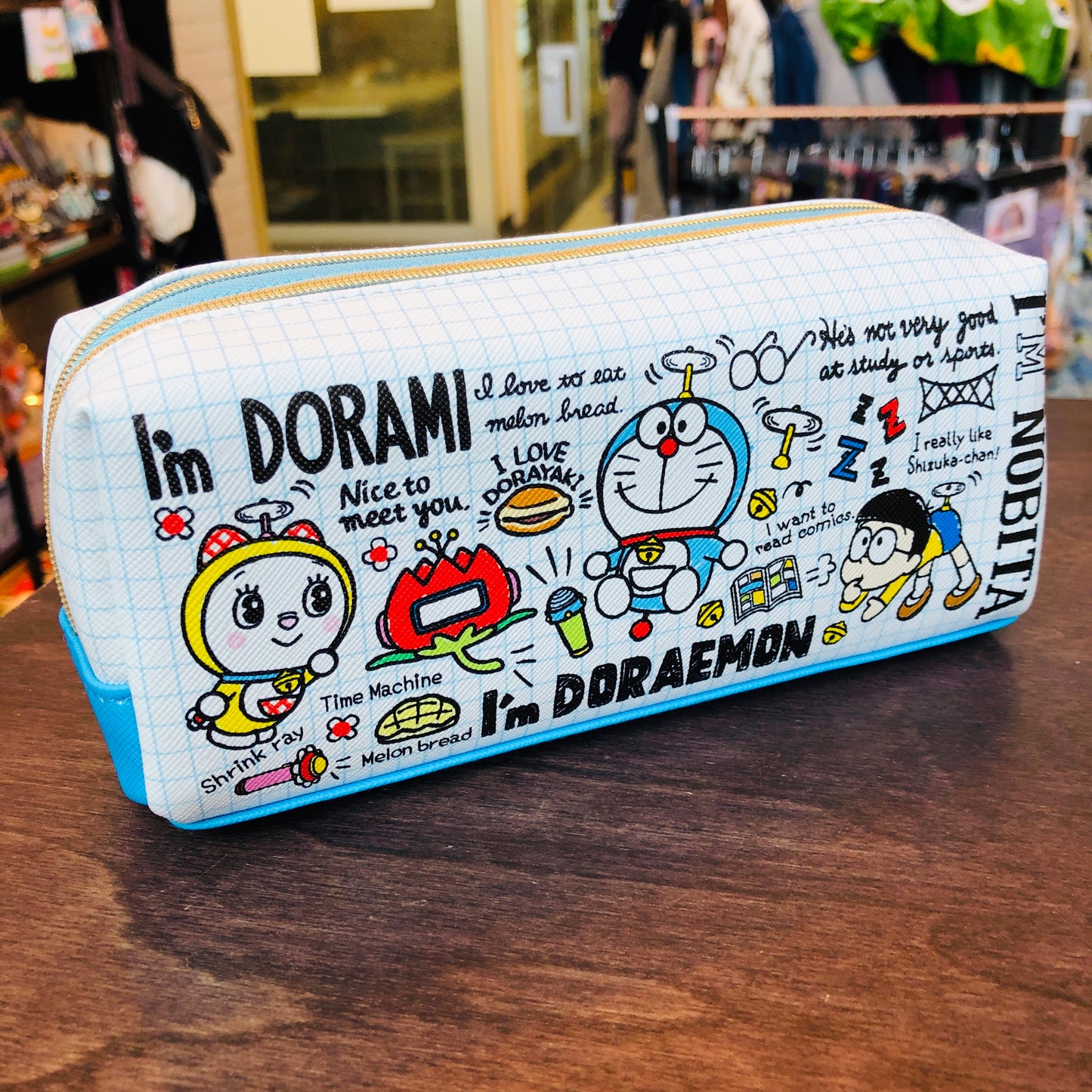 I'm Doraemon Pencil Soft Case with Double Compartment ID-5523360CH