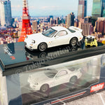 HOBBY JAPAN 1/64 Mazda RX-7 (FD3S) SPIRIT R TYPE A With Engine Display Model White HJ642007DW