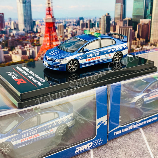 INNO64 1/64 HONDA CIVIC Type-R FD2 Twin Ring Motegi Safety Car 2014 IN64-FD2-TRMSC