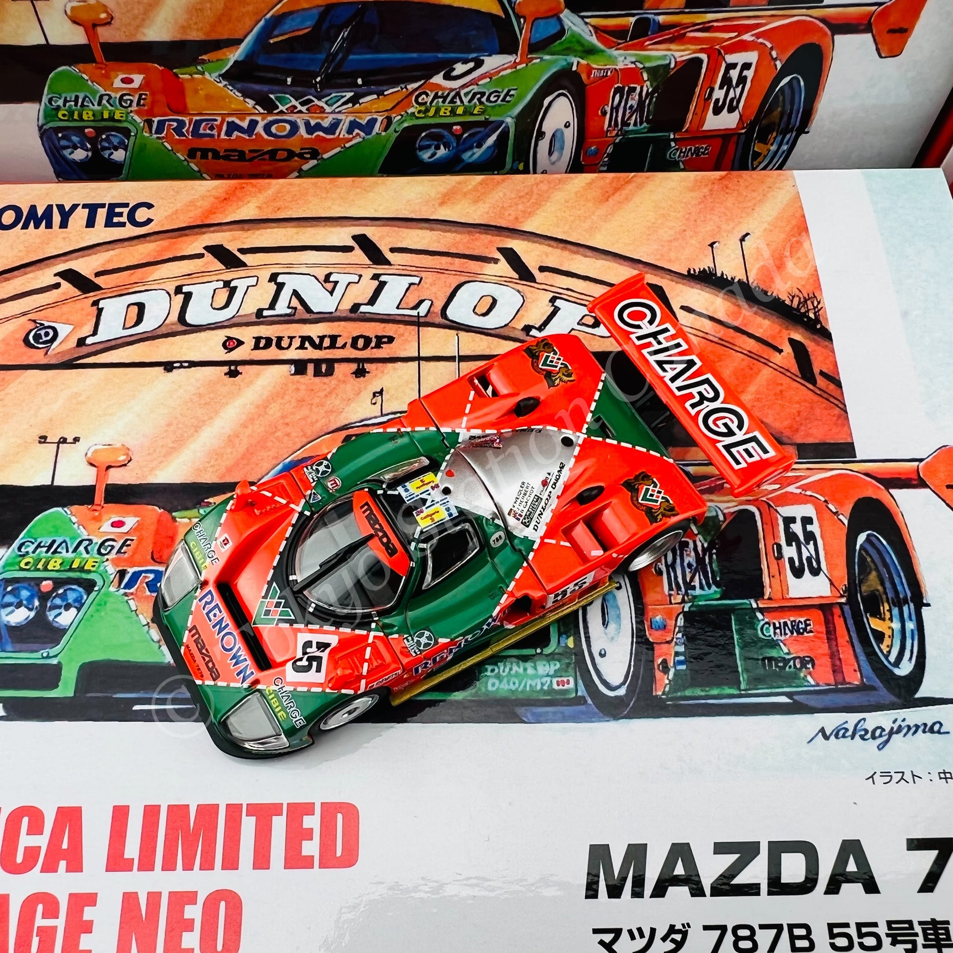 TOMYTEC Tomica Limited Vintage NEO 1/64LV-NEO Mazda 787B No. 55