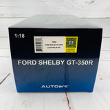 AUTOart 1/18 Ford Shelby GT-350R Lighting Blue 72933
