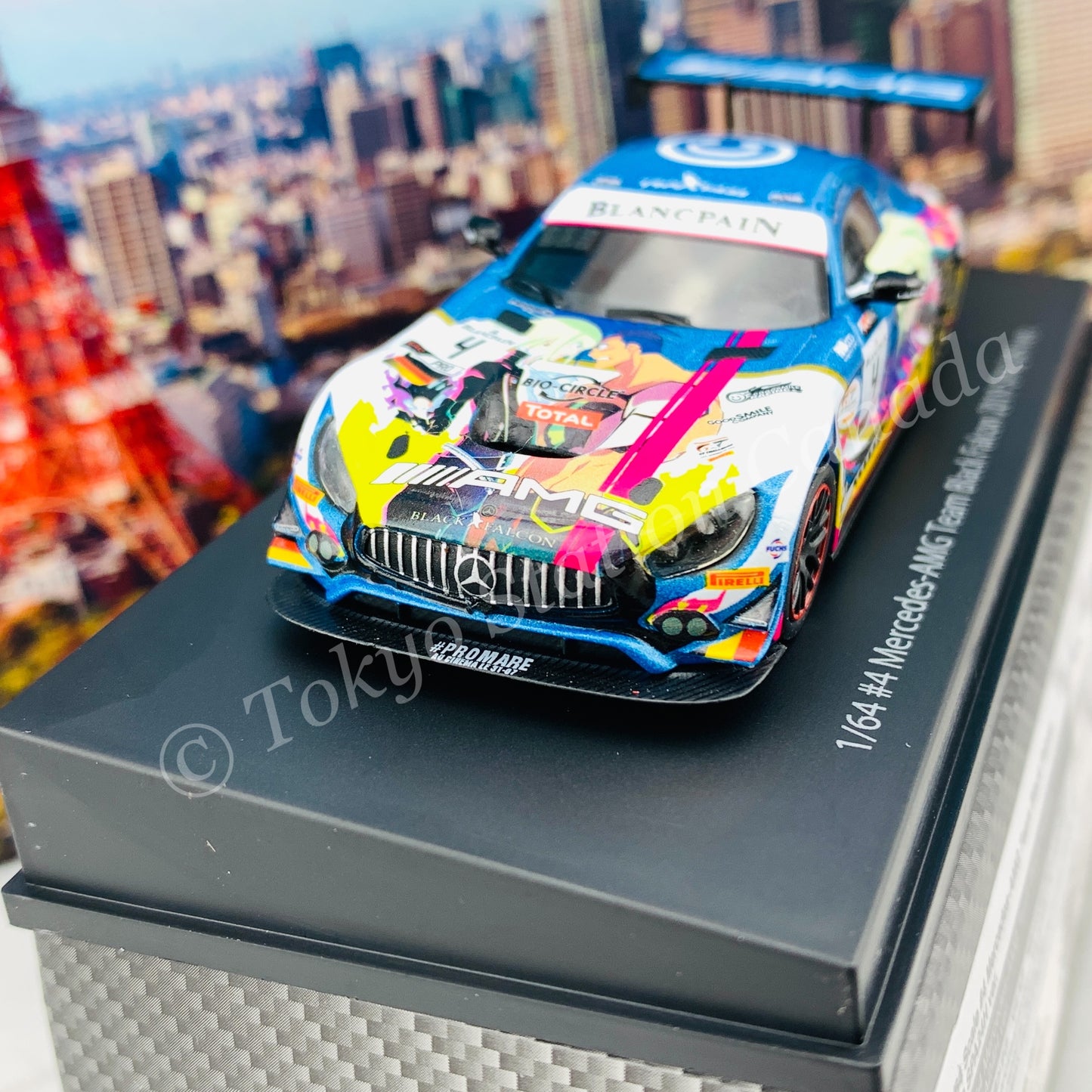 GOODSMILE 1/64 #4 Mercedes-AMG Team Black Falcon 2019 SPA24H Ver. 4560392842375